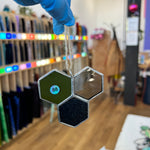 Mini 3-Piece Honeycomb Suncatchers (Multiple Pieces Available!) Colorado Glass Works 88