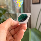 Blue Green Jewel - Round (30mm) Tools Colorado Glass Works