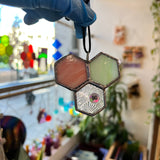 Mini 3-Piece Honeycomb Suncatchers (Multiple Pieces Available!) Colorado Glass Works 90