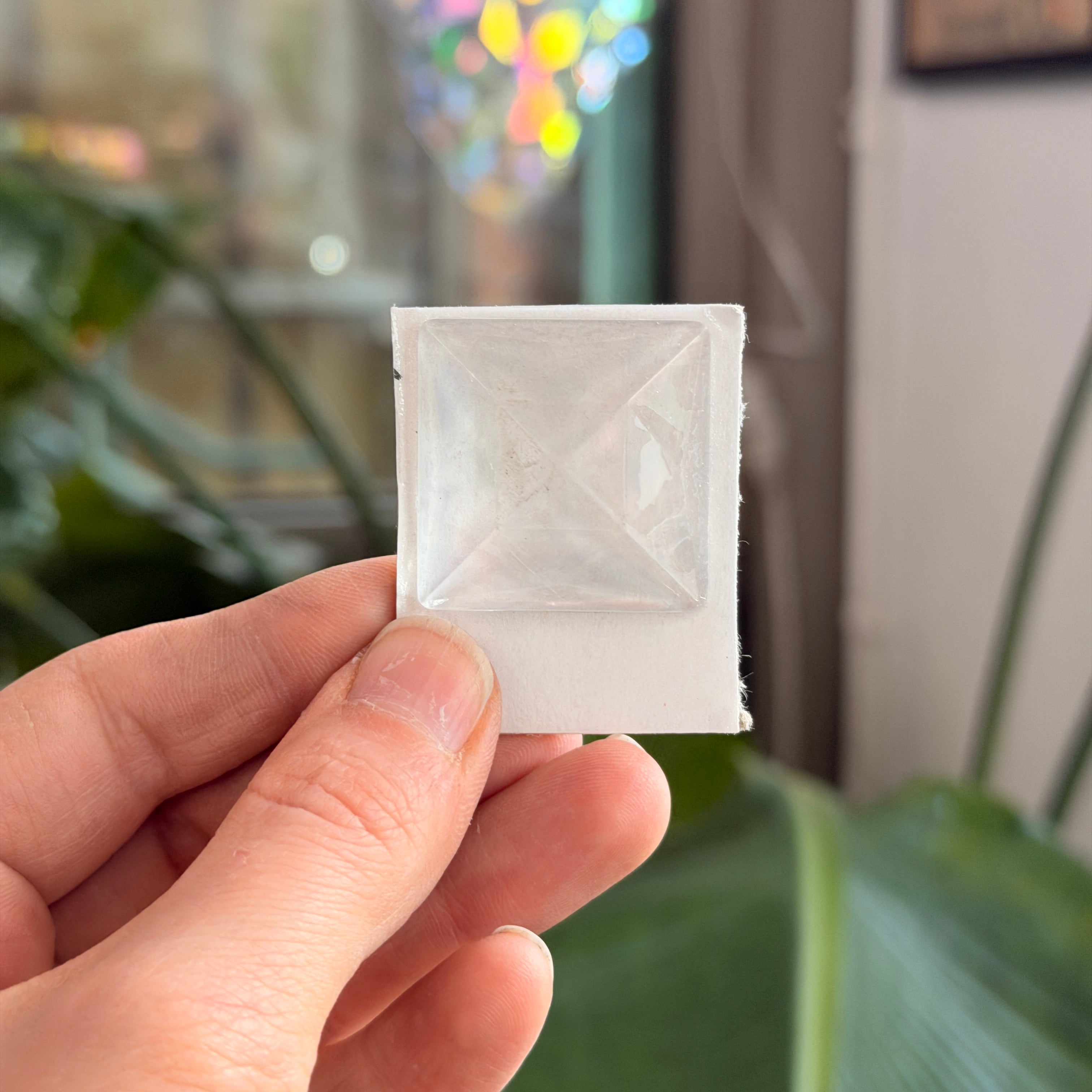 Clear Jewel - Square (30 mm)