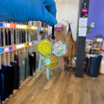 Mini 3-Piece Honeycomb Suncatchers (Multiple Pieces Available!) Colorado Glass Works 92