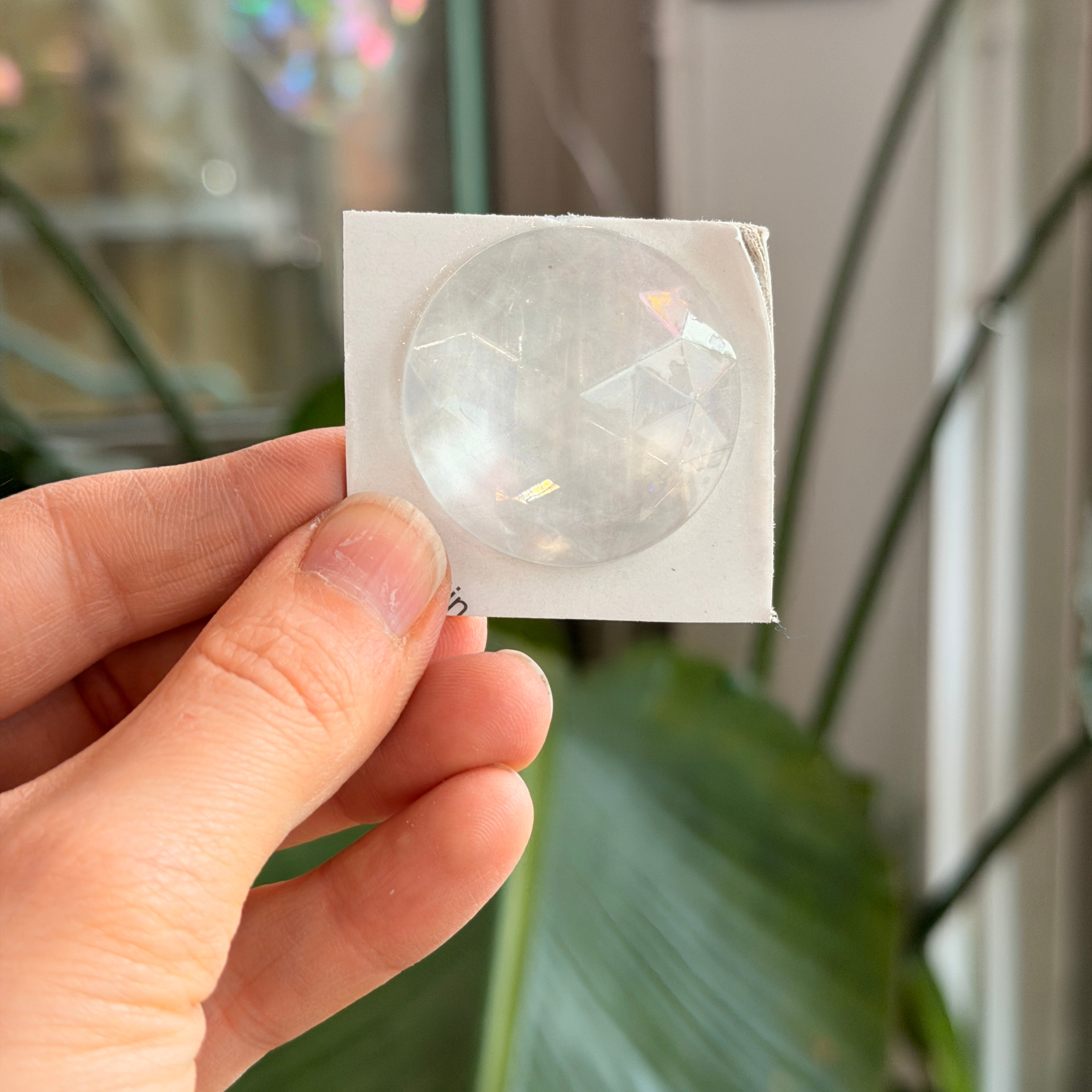 Clear Jewel - Round (35 mm)