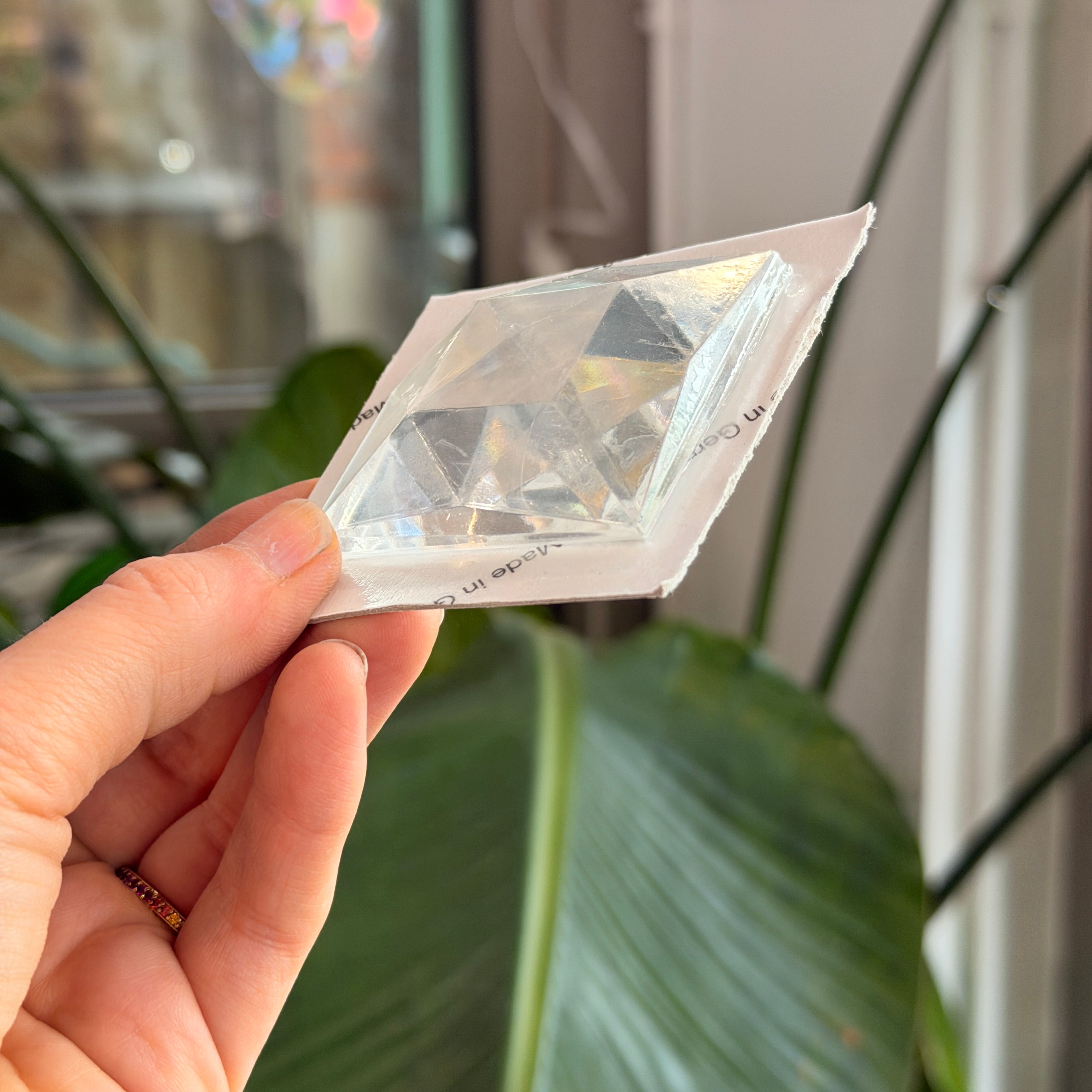 Clear Jewel - Square (50 mm)