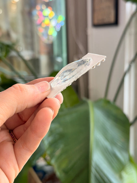 Clear Jewel - Navette 42mm x 20mm Tools Colorado Glass Works