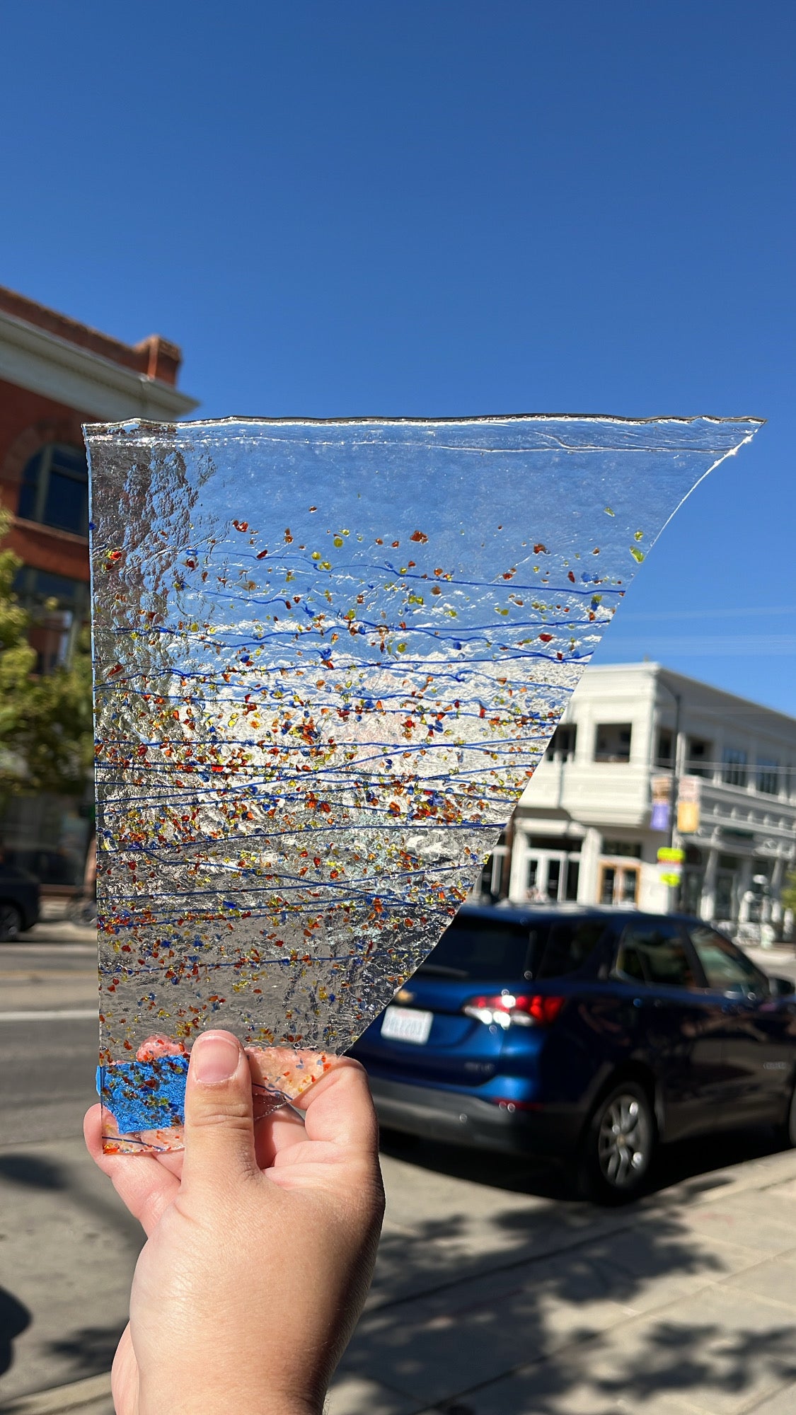 The 80's called and they want their confetti frit glass back - Patreon Vault  Colorado Glassworks   