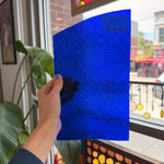Cobalt Blue Lace Transparent