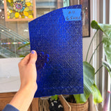 Cobalt Blue Lace Transparent