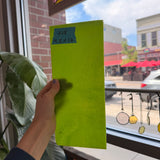 Spring Green Opaque Bullseye Fusible 90 COE Fusible Sheet Glass Bullseye Glass