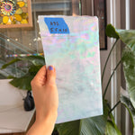 White Iridescent Mottle Youghiogheny Sheet Glass Youghiogheny Glass 5.5x10in (YG-65867821)