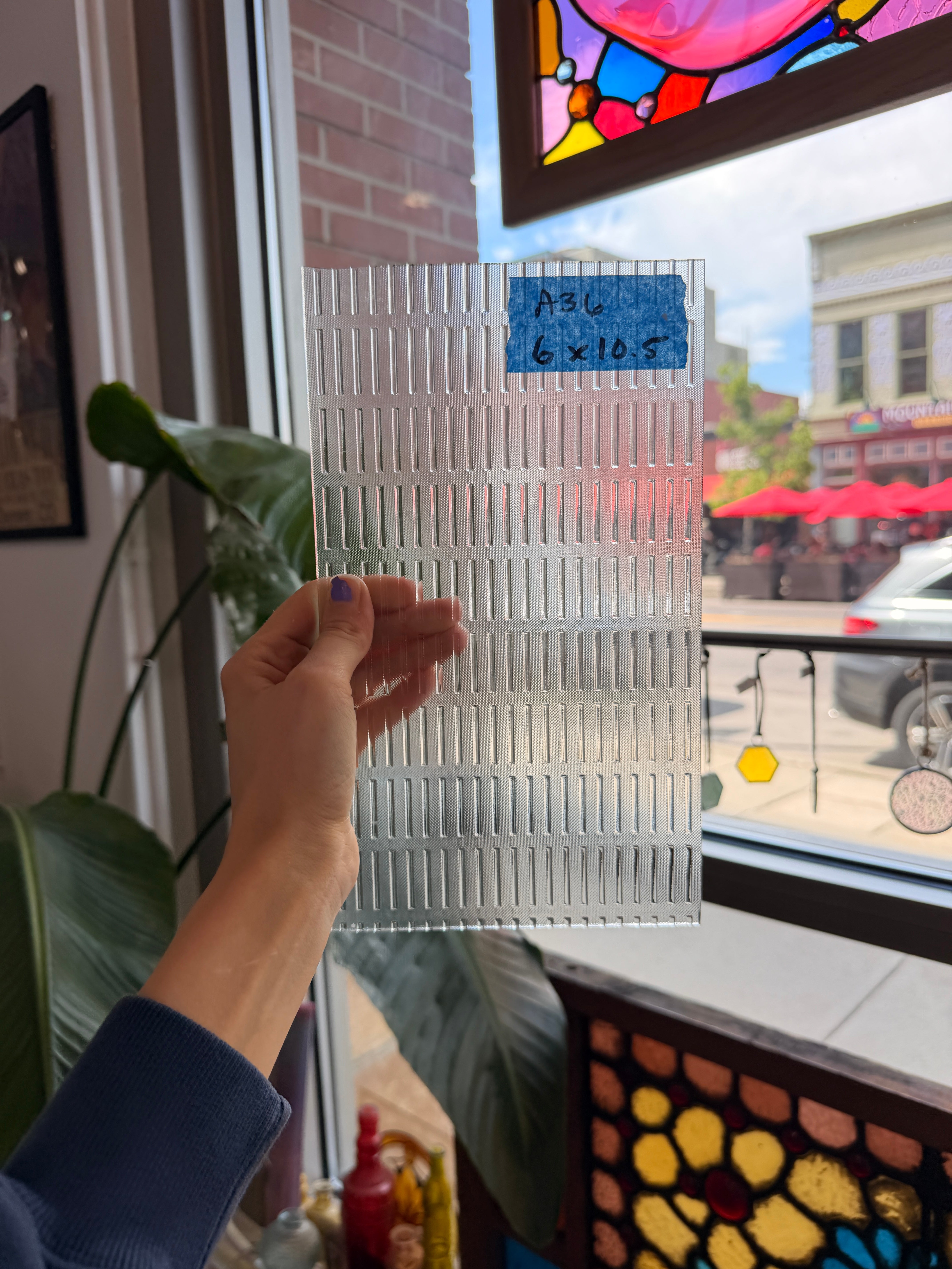 Master Ray Clear Textured Sheet Glass Colorado Glassworks Default Title