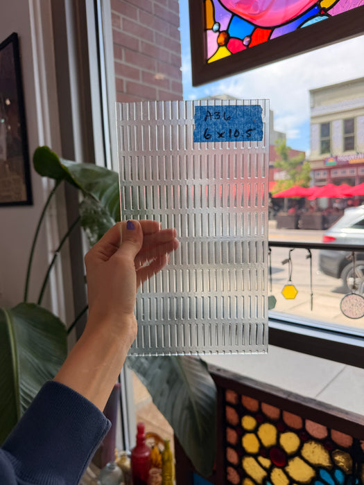 Master Ray Clear Textured Sheet Glass Colorado Glassworks Default Title