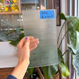 Master Ray Clear Textured Sheet Glass Colorado Glassworks