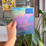 Periwinkle Cornflower Blue Iridescent Wissmach Fusible 96 COE Fusible Sheet Glass Wissmach Glass