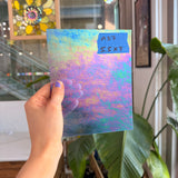 Periwinkle Cornflower Blue Iridescent Wissmach Fusible 96 COE Fusible Sheet Glass Wissmach Glass