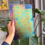 Medium Violet Luminescent Wissmach Sheet Glass Wissmach Glass 7.5x12in (WM-66523181)