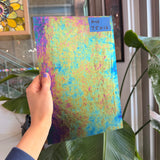 Medium Violet Luminescent Wissmach Sheet Glass Wissmach Glass 7.5x12in (WM-66523181)