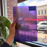 Medium Violet Luminescent Wissmach Sheet Glass Wissmach Glass