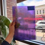 Medium Violet Luminescent Wissmach Sheet Glass Wissmach Glass