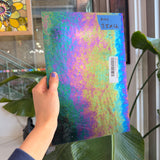 Medium Violet Luminescent Wissmach Sheet Glass Wissmach Glass 7.5x12in (WM-66555949)