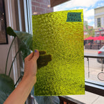 Pear/Lime Green Florentine Wissmach (WI 1146 FLOR) Sheet Glass Wissmach Glass