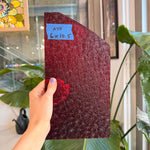 Red Florentine Wissmach Sheet Glass Wissmach Glass 6x10.5in (WM-67932205)