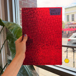 Red Florentine Wissmach Sheet Glass Wissmach Glass