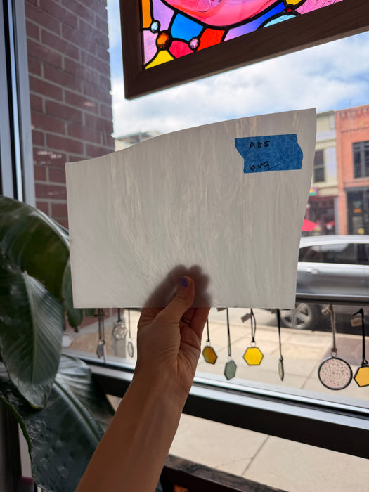 Gray White Clear Wispy Armstrong Sheet Glass Armstrong Glass