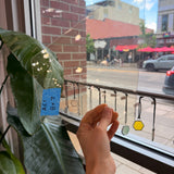 Vintage Light Yellow GNA Transparent Sheet Glass Colorado Glassworks 8x7in (GNA-54884397)