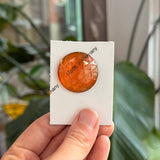 Amber Jewel - Round (30mm)