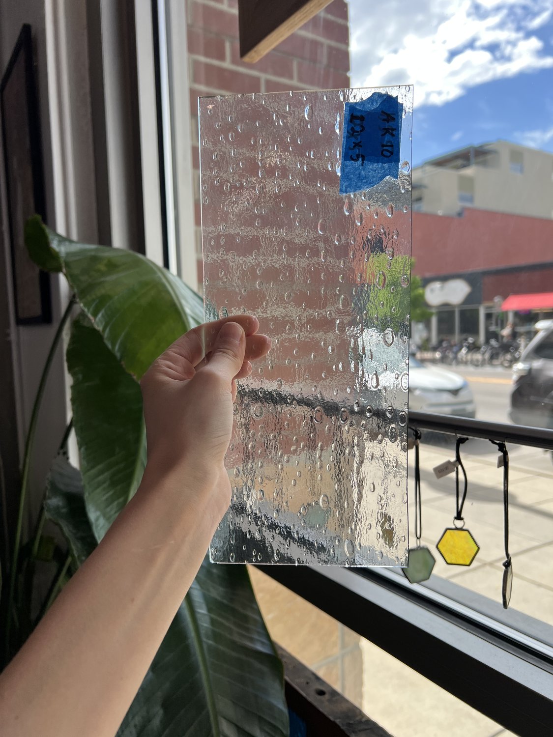 Rainwater Oceanside Fusible 96 COE Fusible Sheet Glass Oceanside Glass