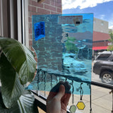 Sky Blue Waterglass Transparent Sheet Glass Colorado Glassworks
