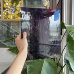 Deep Violet/Pale Purple Waterglass Oceanside Fusible 96 COE