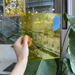 Yellow Artique Spectrum Transparent Sheet Glass Spectrum Glass