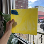 Mixed White Yellow Opal Sheet Glass Colorado Glassworks