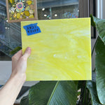Mixed White Yellow Opal Sheet Glass Colorado Glassworks 8.5x9.5in (UNK-72447789)