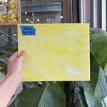 Mixed White Yellow Opal Sheet Glass Colorado Glassworks 8.5x10.5in (UNK-72480557)