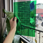 Shamrock Green Vintage GNA Sheet Glass Colorado Glassworks 11x7.5in (GNA-73955117)