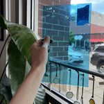 Medium Blue Vintage GNA Sheet Glass Colorado Glassworks
