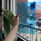 Medium Blue Vintage GNA Sheet Glass Colorado Glassworks