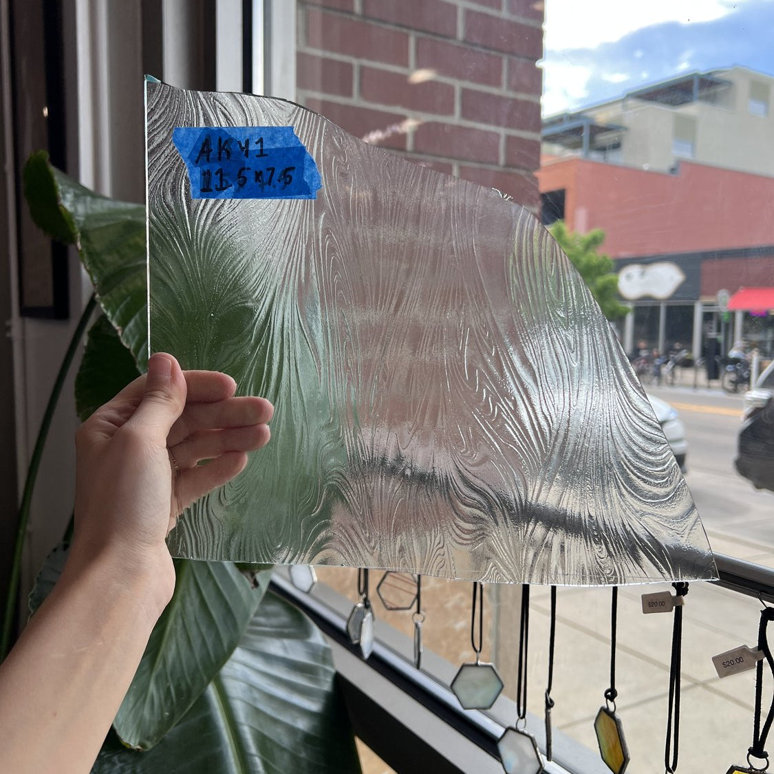 Transparent Taffeta Sheet Glass Colorado Glassworks
