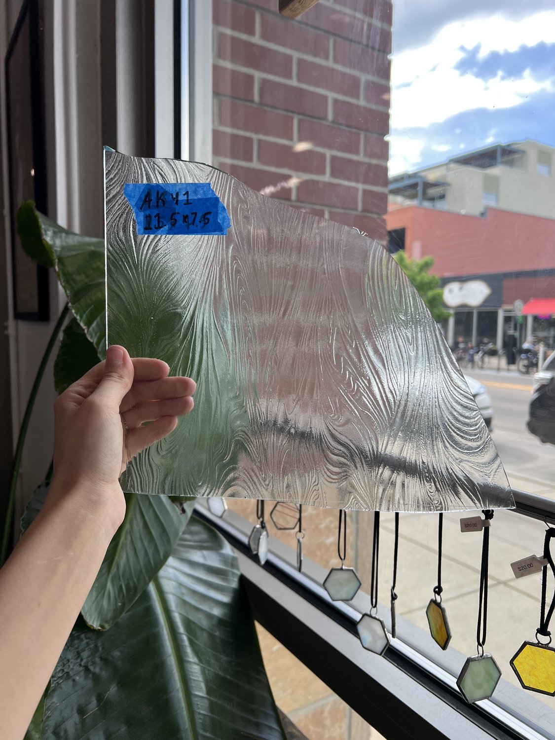 Transparent Taffeta Sheet Glass Colorado Glassworks