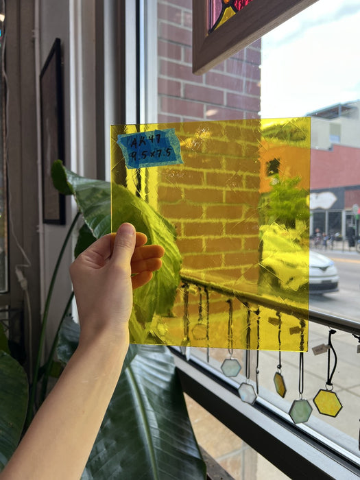 Yellow Artique Spectrum Sheet Glass Spectrum Glass