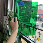 Shamrock Green Vintage GNA Sheet Glass Colorado Glassworks