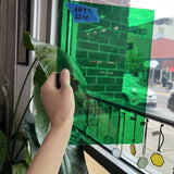 Shamrock Green Vintage GNA Sheet Glass Colorado Glassworks