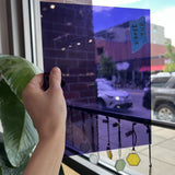 Purple Vintage GNA Transparent Sheet Glass Colorado Glassworks