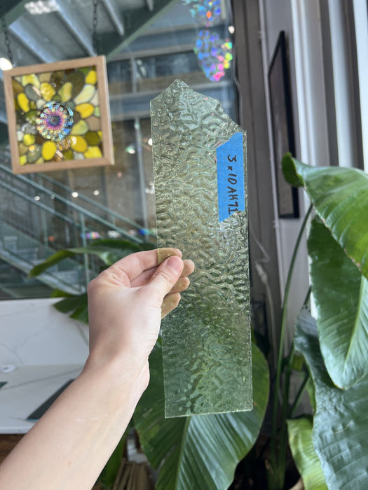Light Green English Muffle Sheet Glass Colorado Glassworks