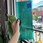 Teal Rough Rolled Spectrum Sheet Glass Spectrum Glass 12x5in (SP-76412717)