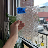 Clear Textured Morisco Lace