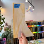 Amber Yellow White Wispy Kokomo