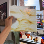 WHITE AND CARAMEL OPAQUE – BE274